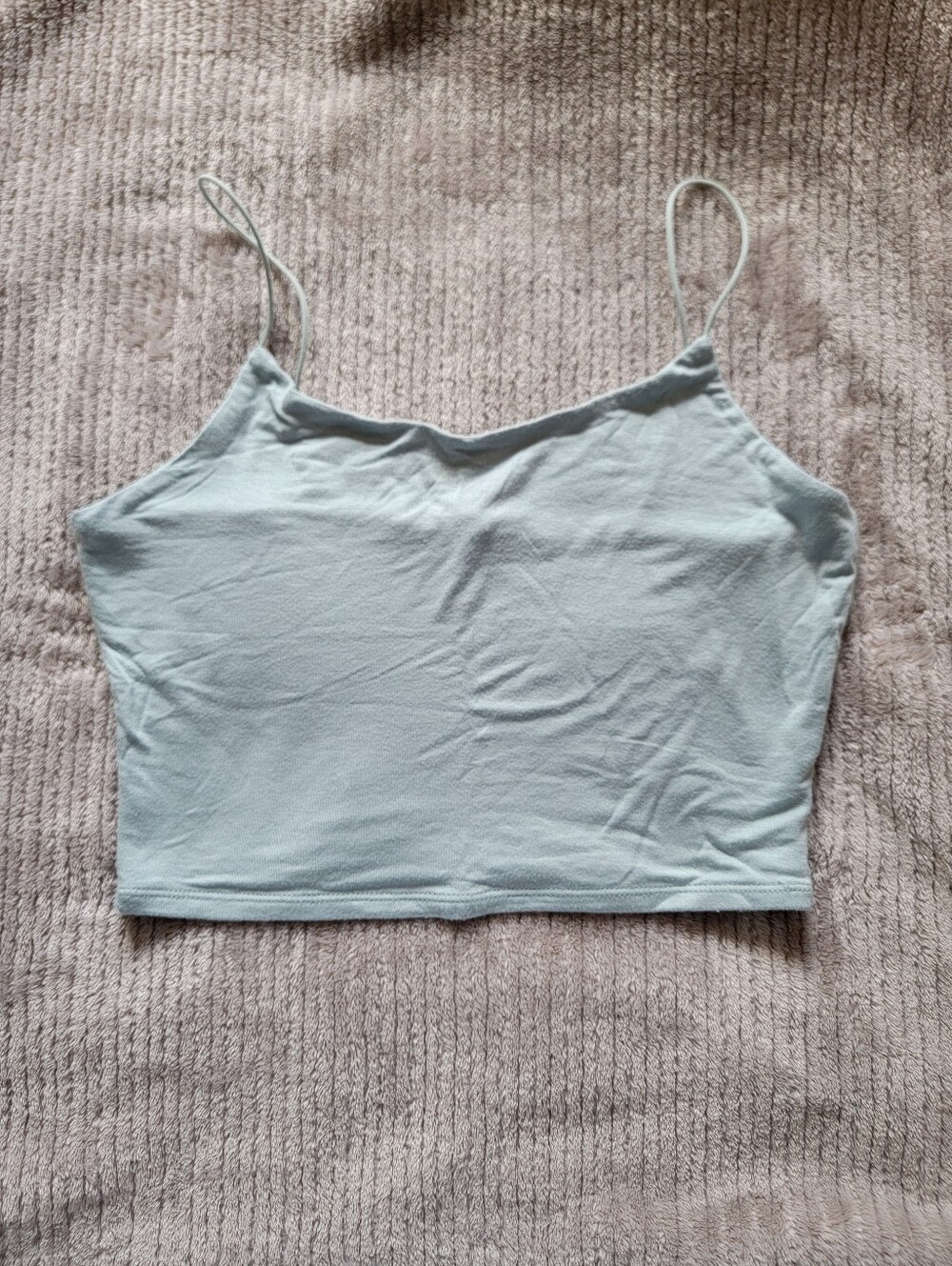 Garage || light blue tank top